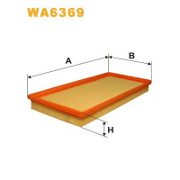 Повітряний фільтр WIX FILTERS WA6369