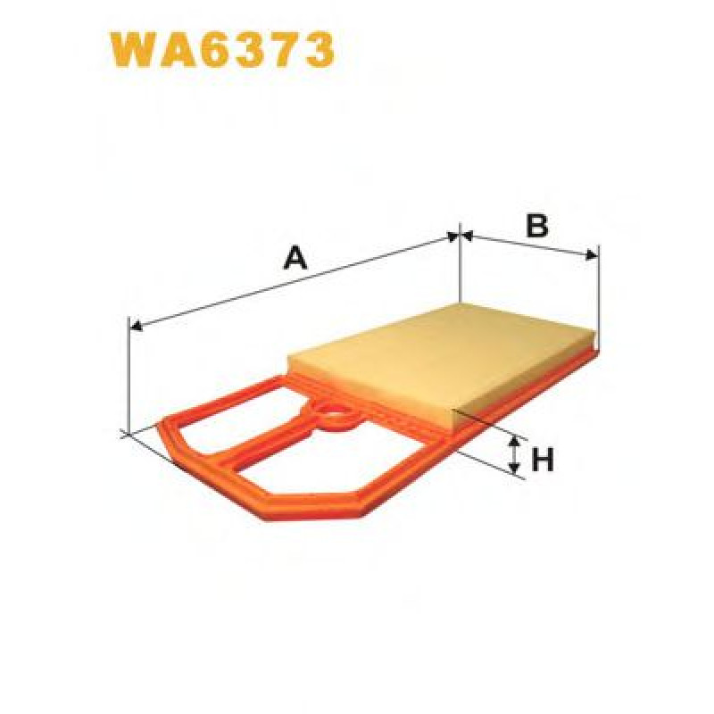 Повітряний фільтр WIX FILTERS WA6373