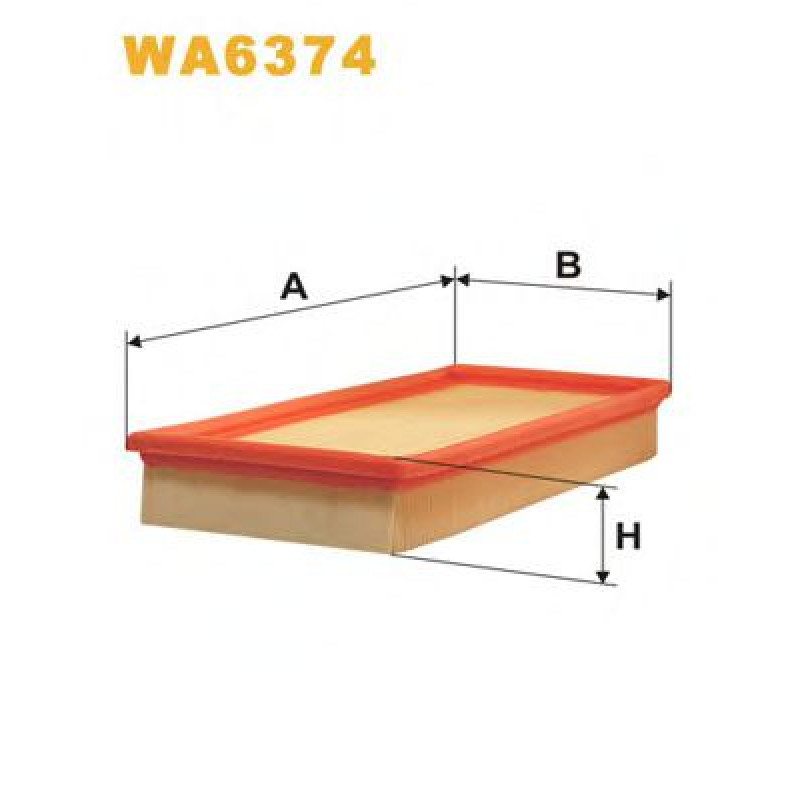 Повітряний фільтр WIX FILTERS WA6374