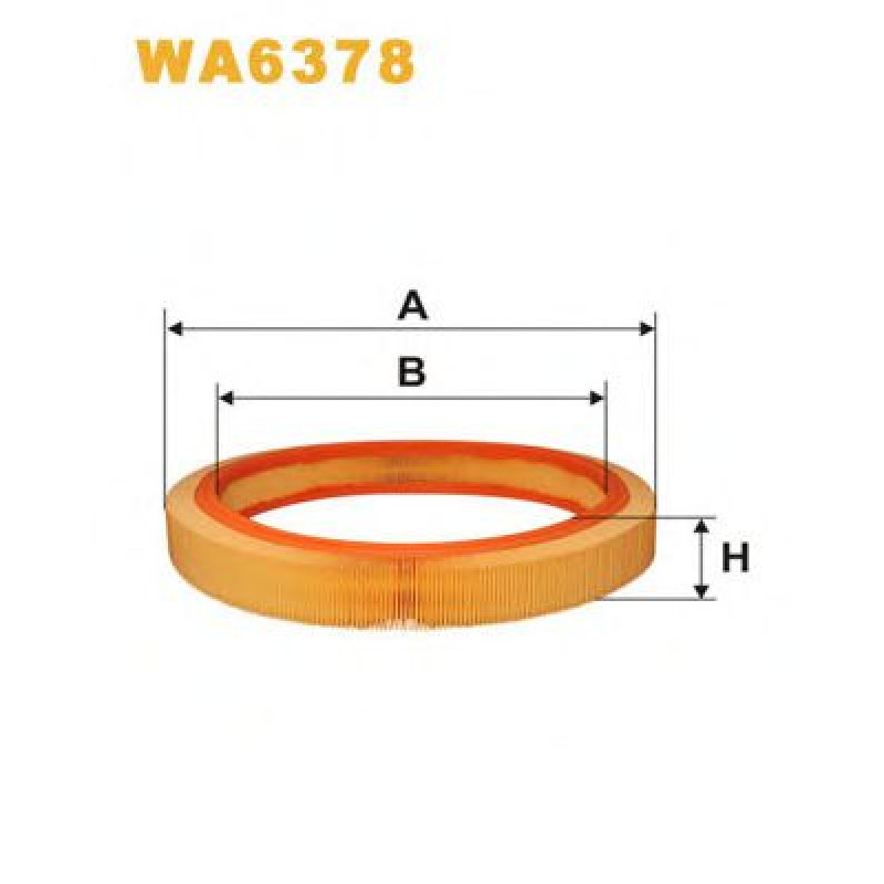 Повітряний фільтр WIX FILTERS WA6378