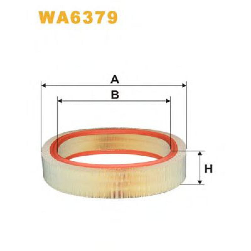 Повітряний фільтр WIX FILTERS WA6379