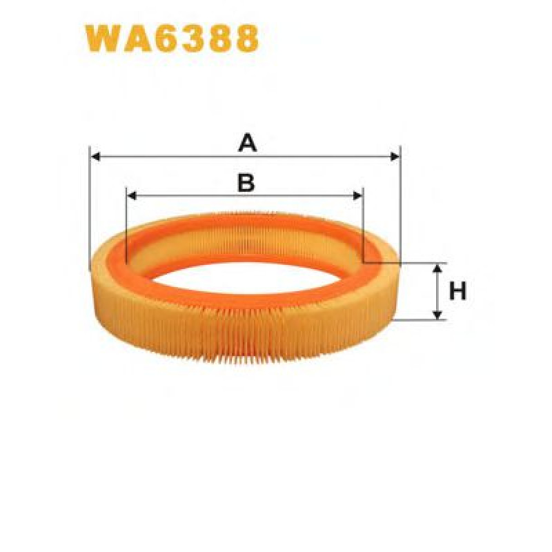 Повітряний фільтр WIX FILTERS WA6388