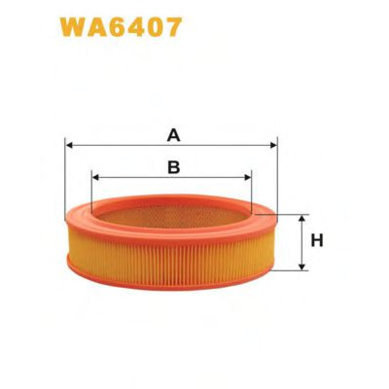 Повітряний фільтр WIX FILTERS WA6407