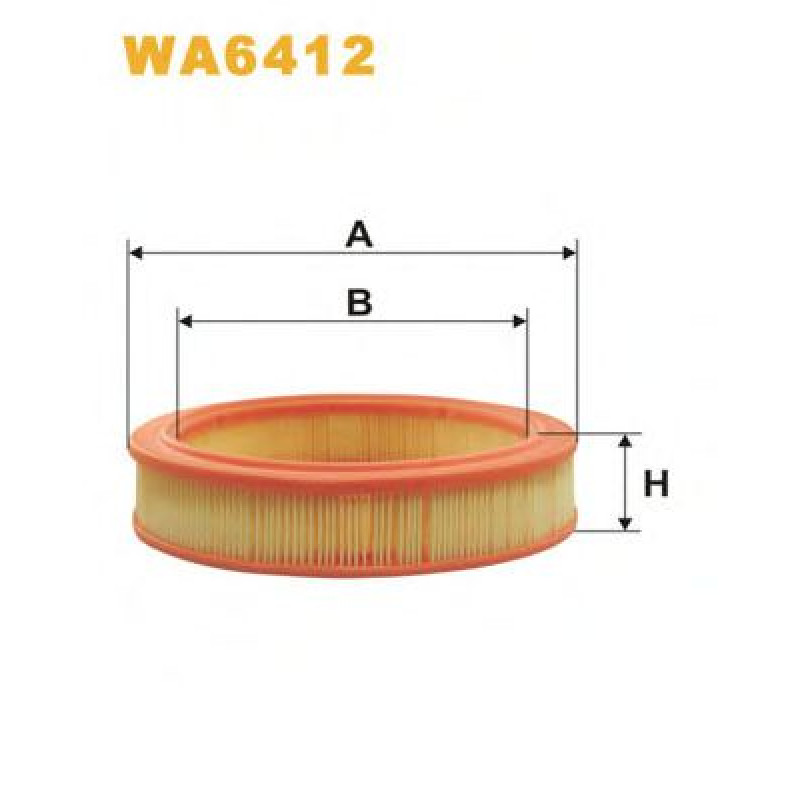 Повітряний фільтр WIX FILTERS WA6412