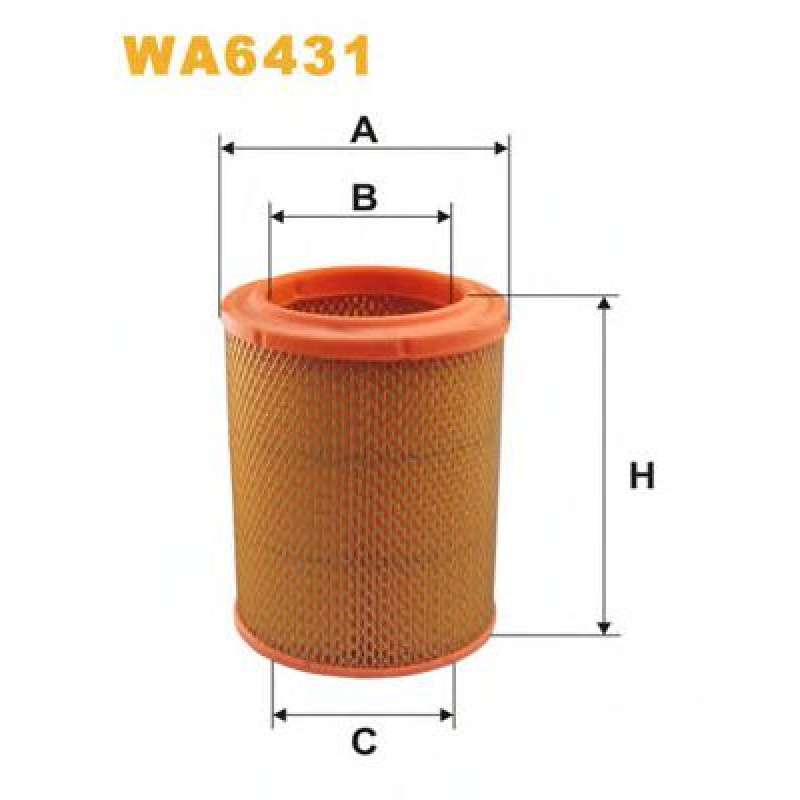Повітряний фільтр WIX FILTERS WA6431
