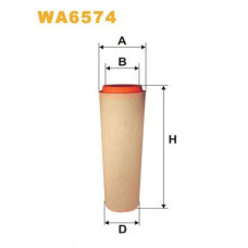 Повітряний фільтр WIX FILTERS WA6574