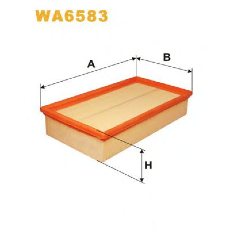 Повітряний фільтр WIX FILTERS WA6583