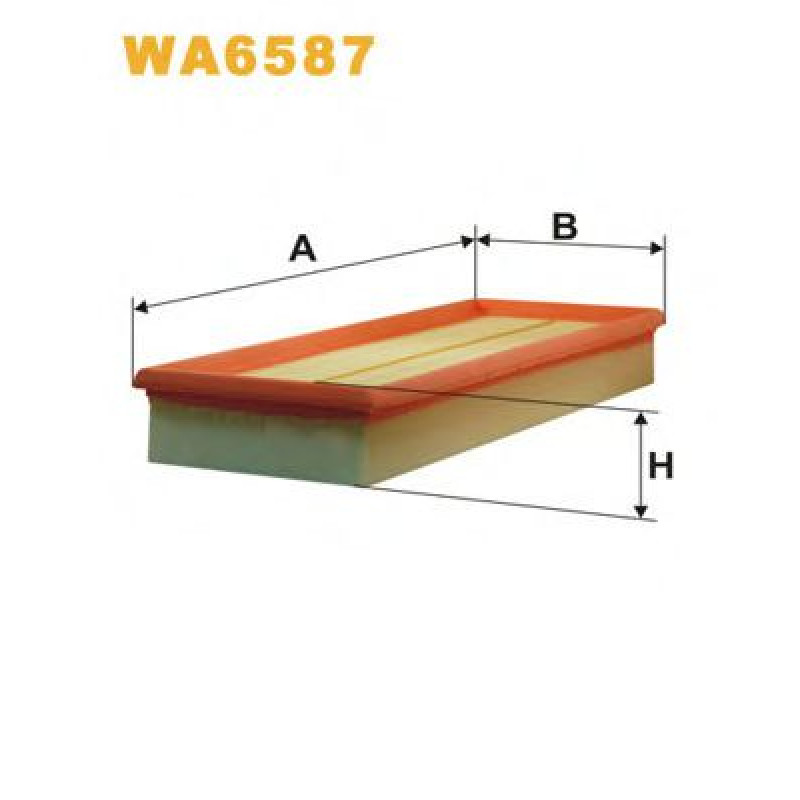 Повітряний фільтр WIX FILTERS WA6587