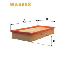 Повітряний фільтр WIX FILTERS WA6588