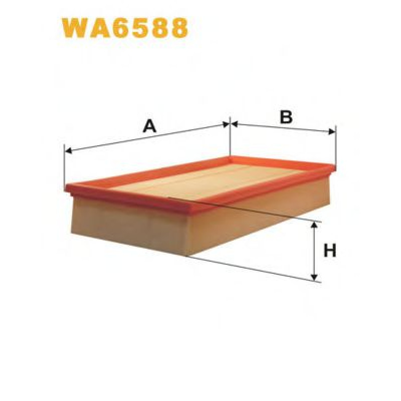 Повітряний фільтр WIX FILTERS WA6588