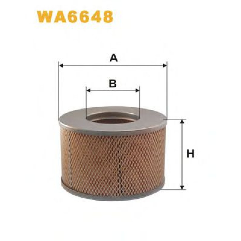 Повітряний фільтр WIX FILTERS WA6648