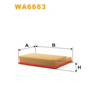 Повітряний фільтр WIX FILTERS WA6663