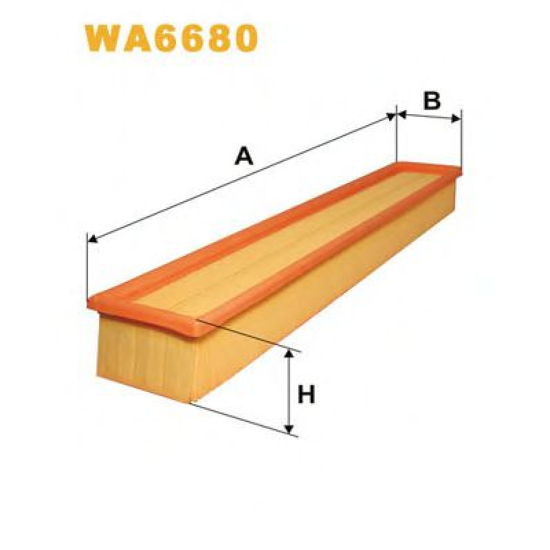 Повітряний фільтр WIX FILTERS WA6680