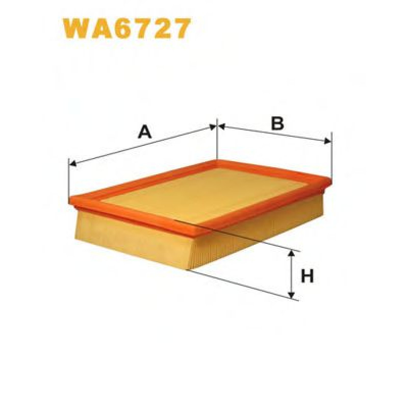 Повітряний фільтр WIX FILTERS WA6727