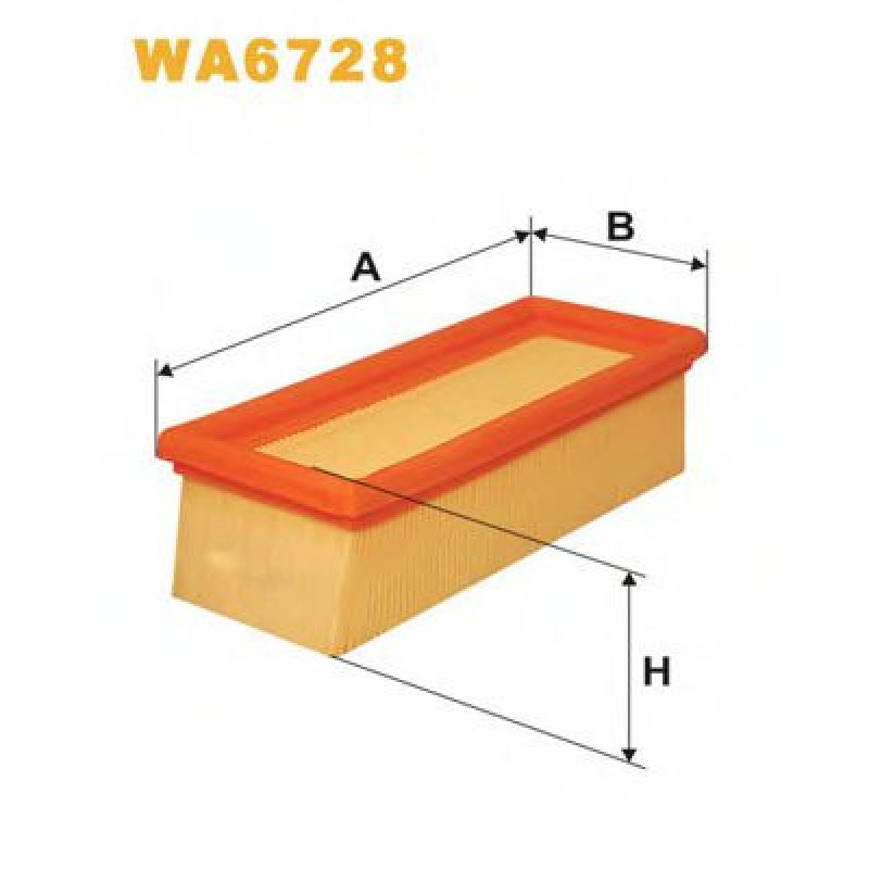 Повітряний фільтр WIX FILTERS WA6728