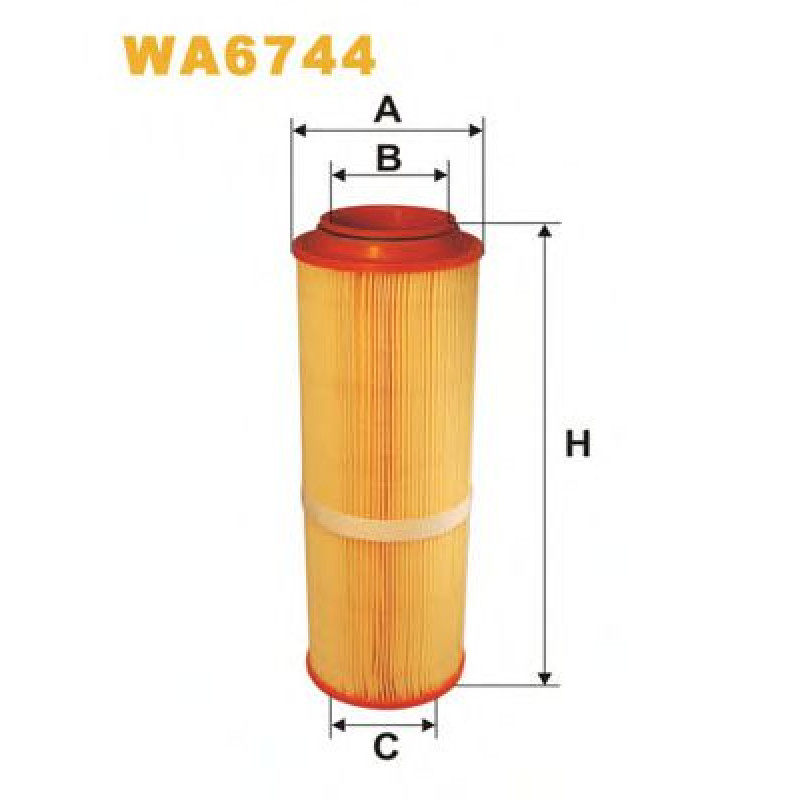 Повітряний фільтр WIX FILTERS WA6744