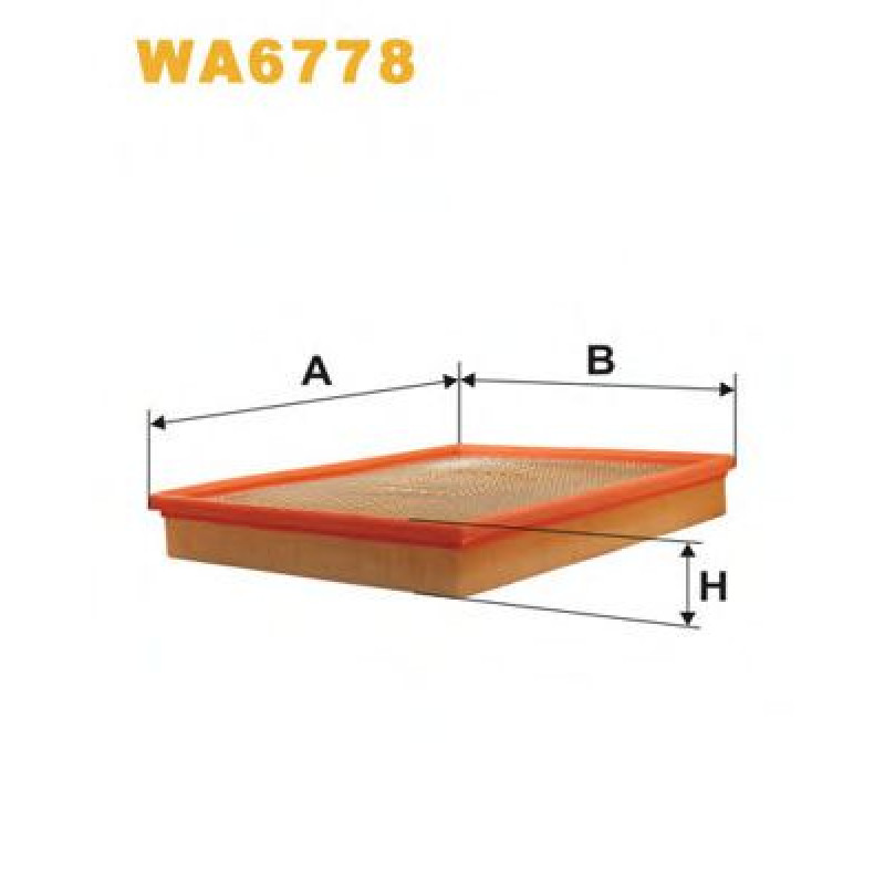 Повітряний фільтр WIX FILTERS WA6778