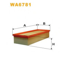 Повітряний фільтр WIX FILTERS WA6781