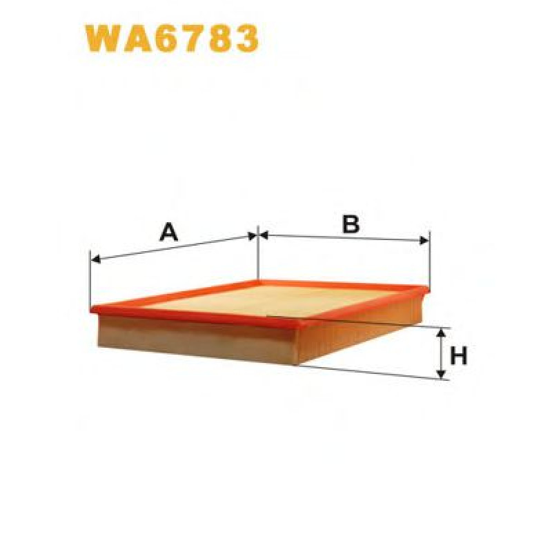 Повітряний фільтр WIX FILTERS WA6783
