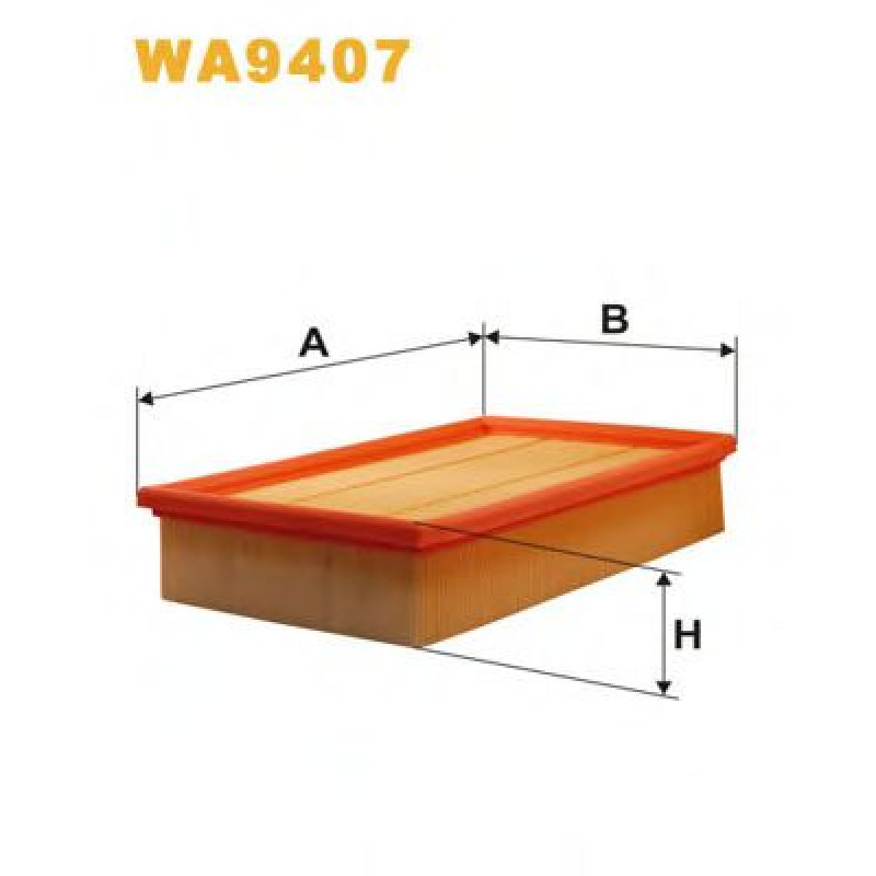 Повітряний фільтр WIX FILTERS WA9407