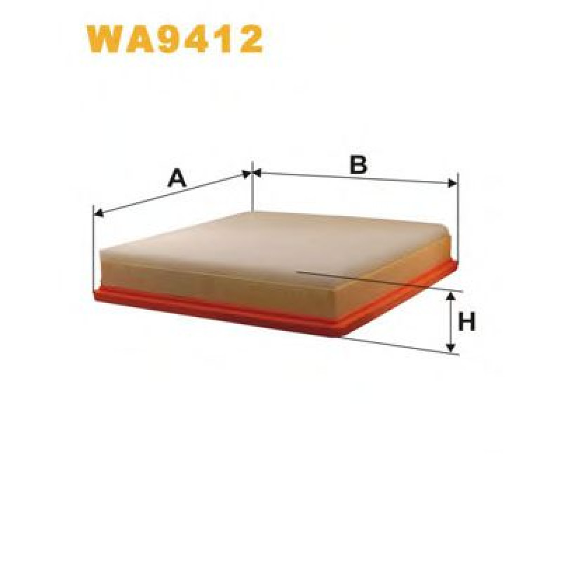 Повітряний фільтр WIX FILTERS WA9412