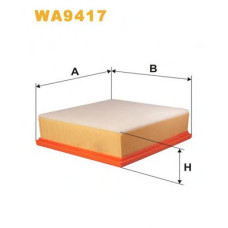 Повітряний фільтр WIX FILTERS WA9417