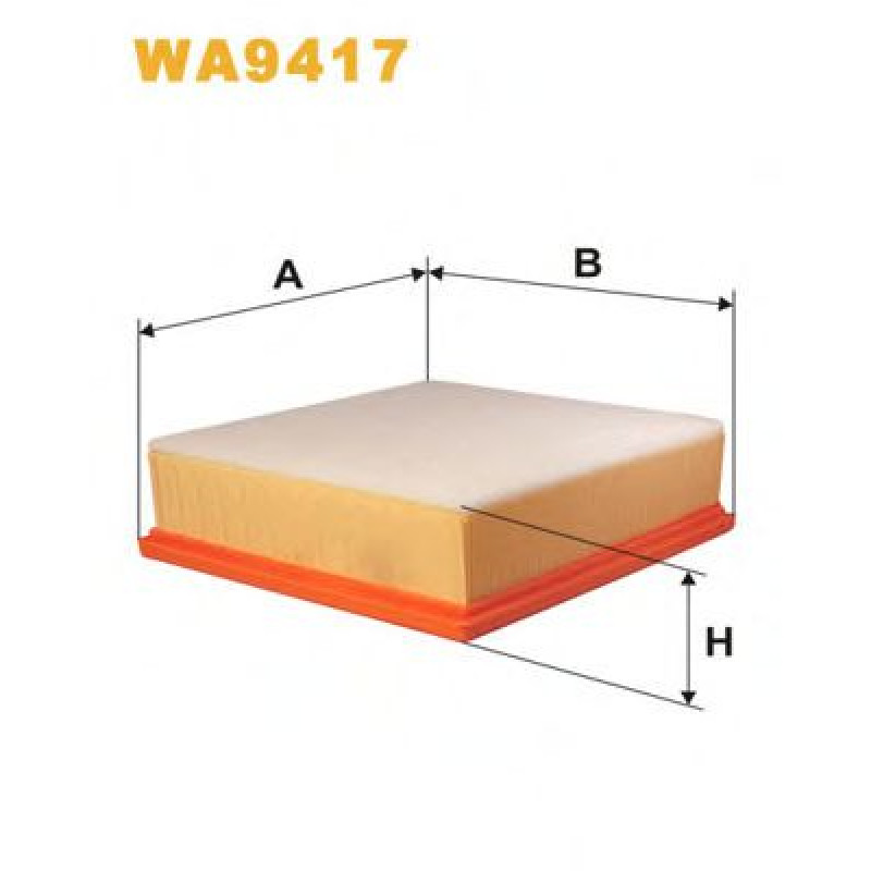 Повітряний фільтр WIX FILTERS WA9417