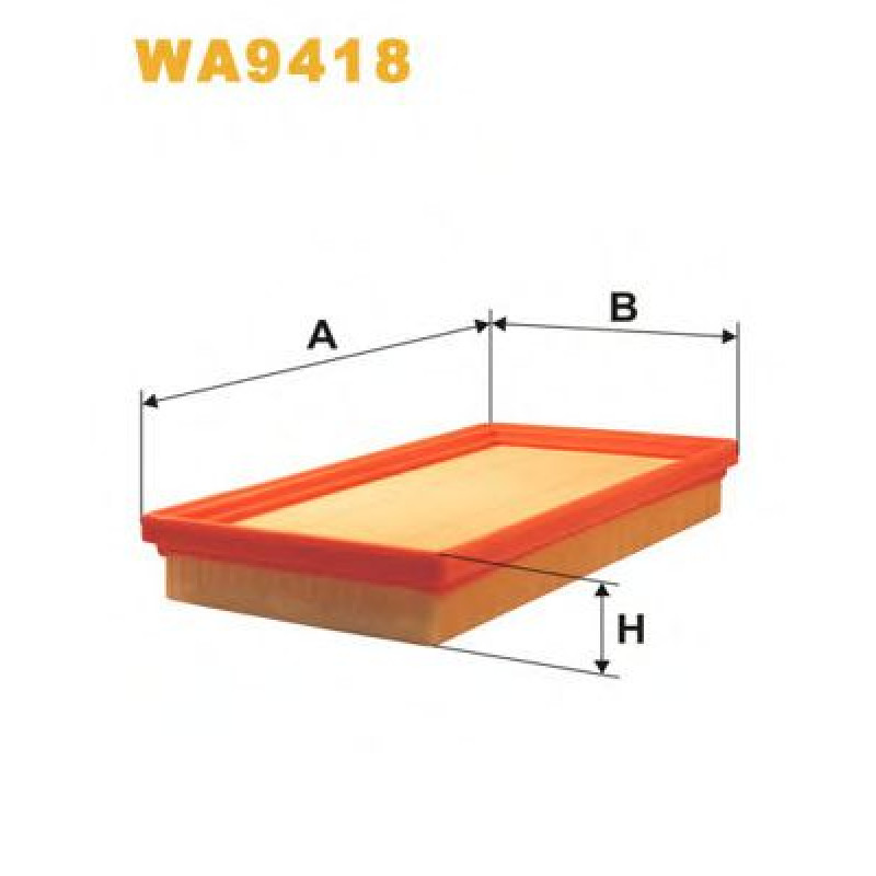 Повітряний фільтр WIX FILTERS WA9418