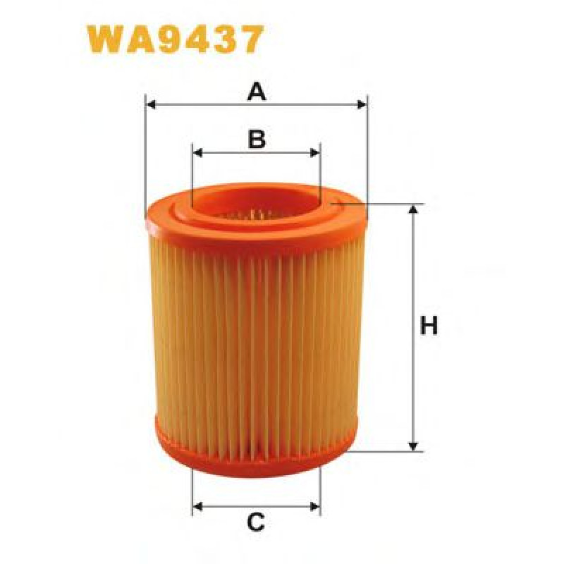 Повітряний фільтр WIX FILTERS WA9437