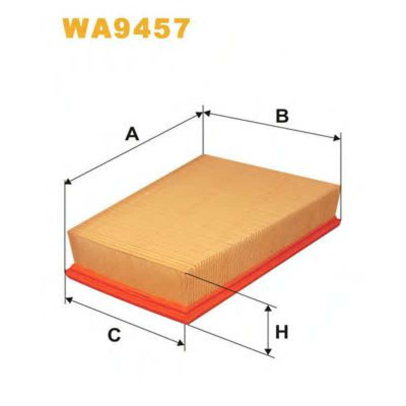 Повітряний фільтр WIX FILTERS WA9457