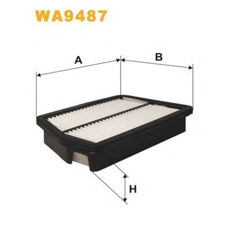 Повітряний фільтр WIX FILTERS WA9487
