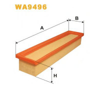 Повітряний фільтр WIX FILTERS WA9496