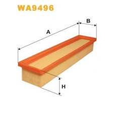 Повітряний фільтр WIX FILTERS WA9496