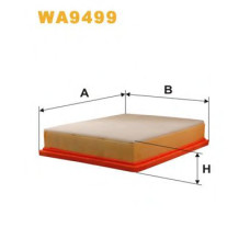 Повітряний фільтр WIX FILTERS WA9499