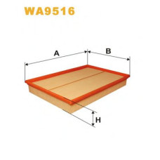 Повітряний фільтр WIX FILTERS WA9516