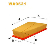 Повітряний фільтр WIX FILTERS WA9521
