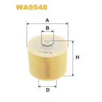 Повітряний фільтр WIX FILTERS WA9548