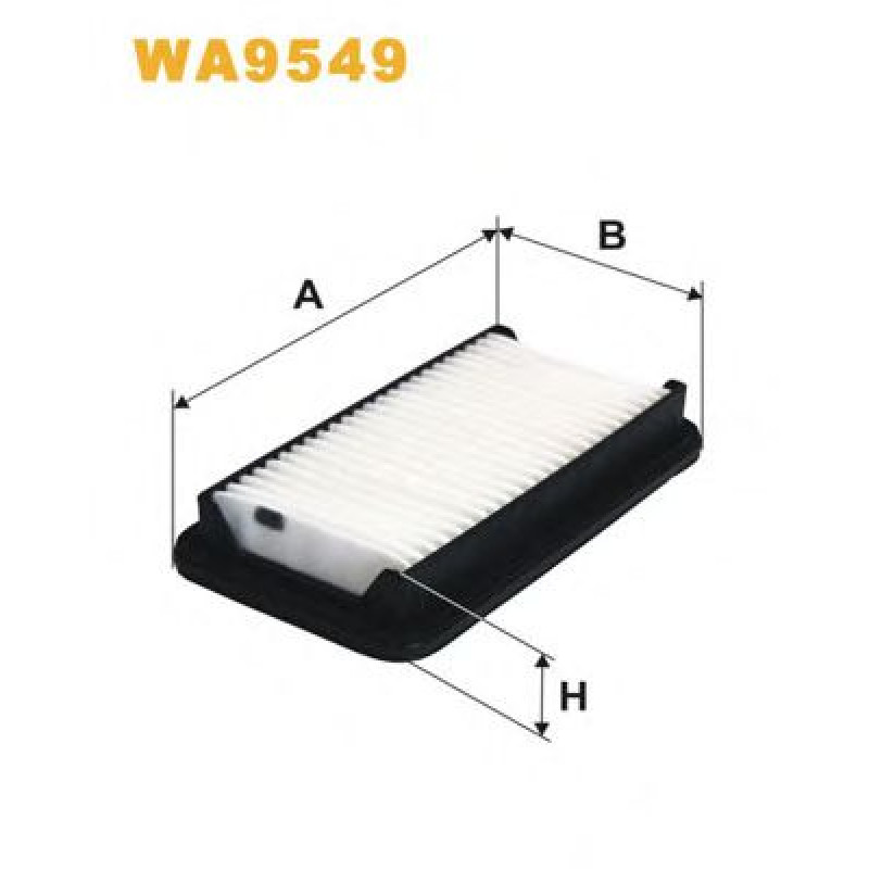 Повітряний фільтр WIX FILTERS WA9549