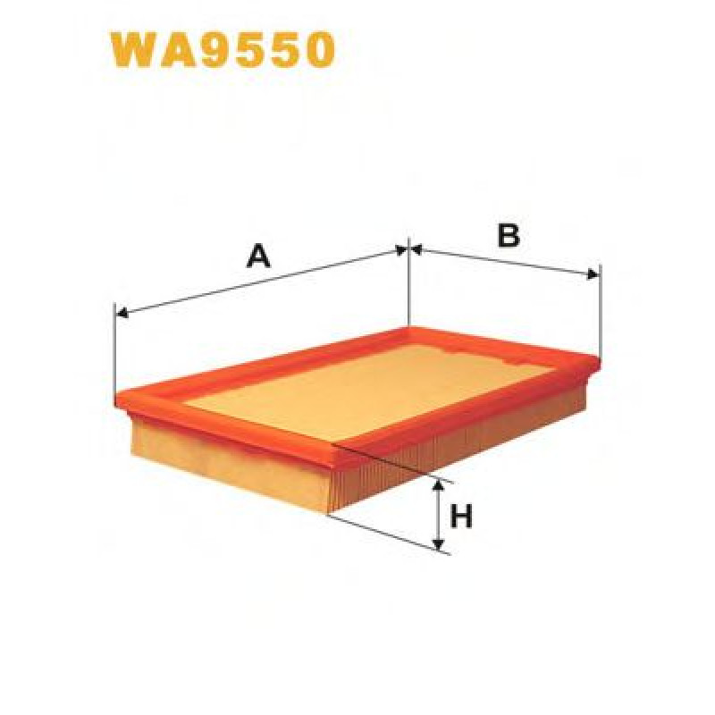 Повітряний фільтр WIX FILTERS WA9550