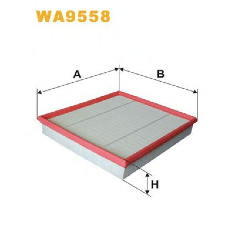 Повітряний фільтр WIX FILTERS WA9558