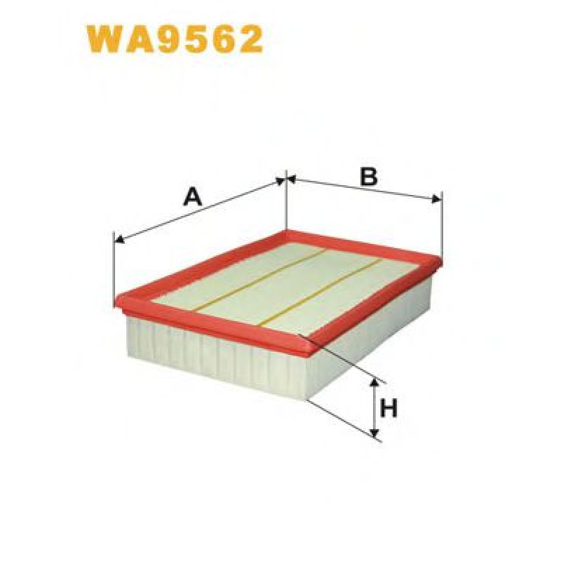 Повітряний фільтр WIX FILTERS WA9562