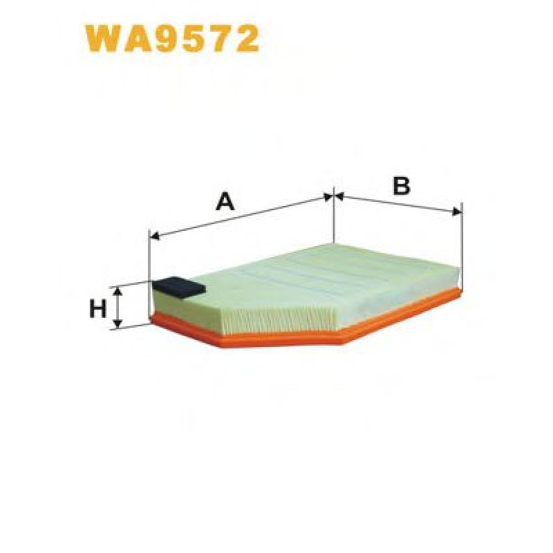 Повітряний фільтр WIX FILTERS WA9572