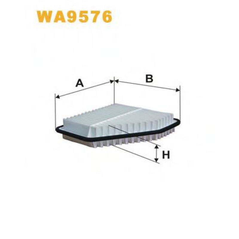 Повітряний фільтр WIX FILTERS WA9576