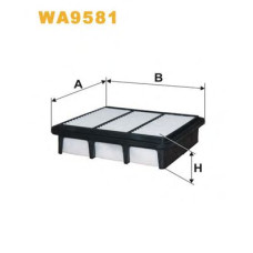 Повітряний фільтр WIX FILTERS WA9581