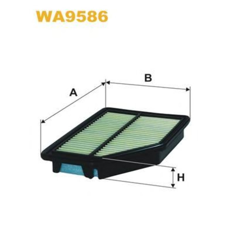 Повітряний фільтр WIX FILTERS WA9586