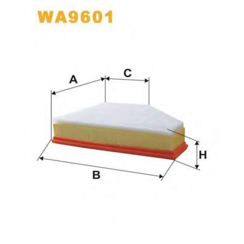 Повітряний фільтр WIX FILTERS WA9601