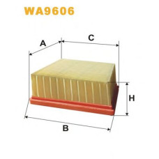 Повітряний фільтр WIX FILTERS WA9606