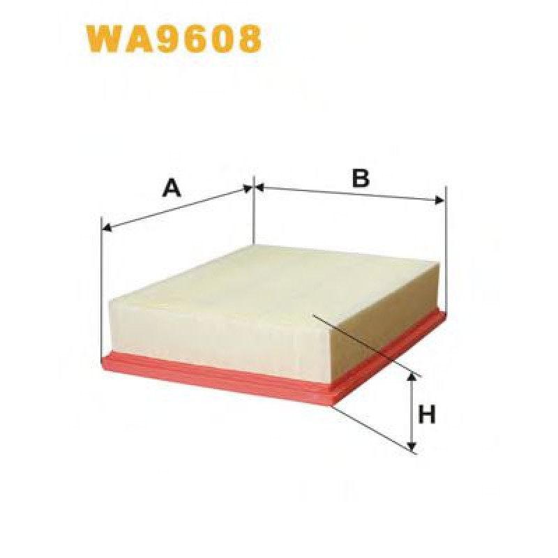 Повітряний фільтр WIX FILTERS WA9608