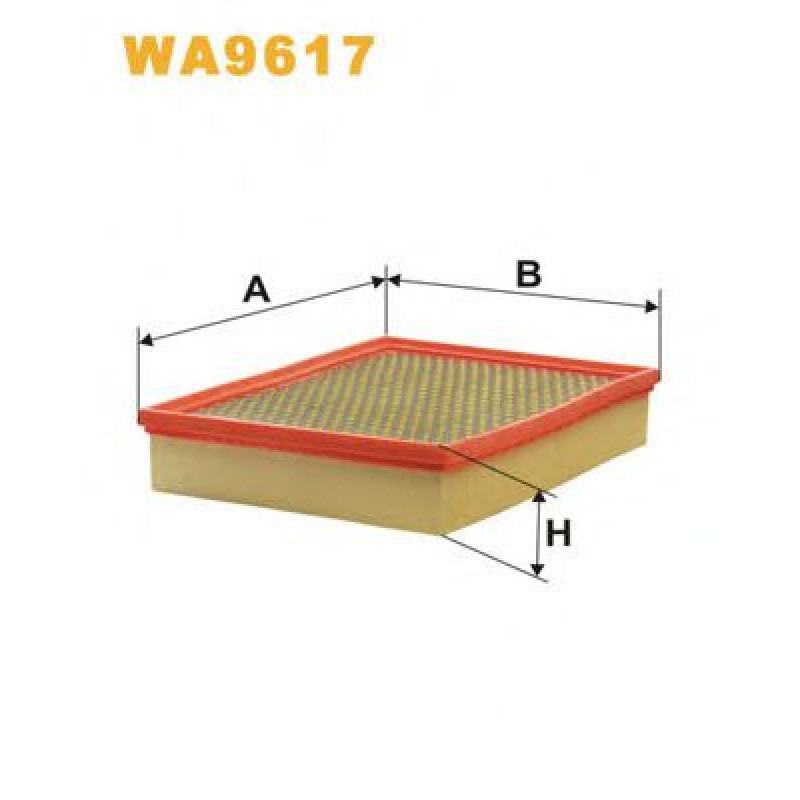 Повітряний фільтр WIX FILTERS WA9617