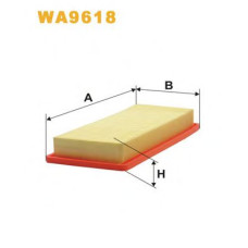 Повітряний фільтр WIX FILTERS WA9618